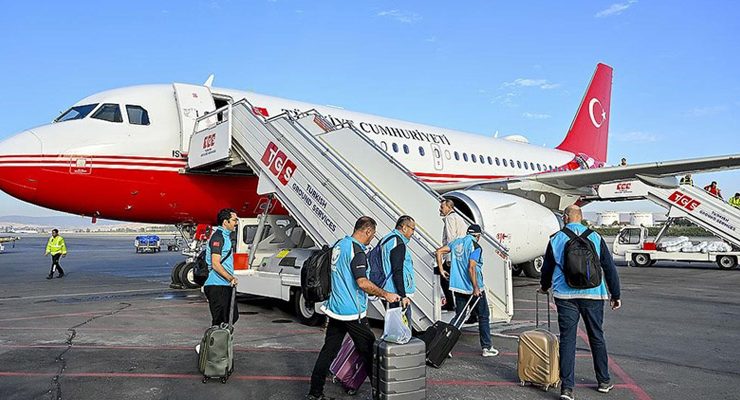 Türkiye’den Gazze’ye Yardım Uçağı