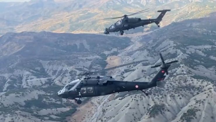 42 mağara, sığınak ve depo imha edildi