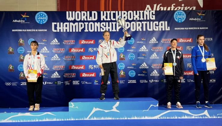 Samsunlu Kick Boksçu Dünya 2.’si oldu