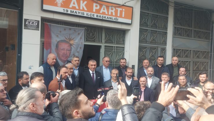 MAHMUT İŞBİLİR 19 MAYIS BELEDİYESİ ADAY ADAYLIĞINI AÇIKLADI