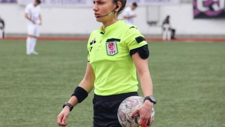 Amasyalı kadın hakem büyük derbiyi yönetecek