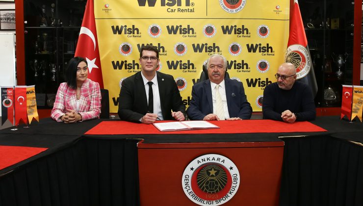 Gençlerbirliği sponsorluk anlaşması imzaladı