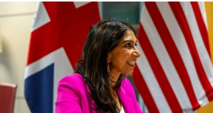 Filistin’e destek gösterilerine tepki gösteren İçişleri Bakanı görevden alındı