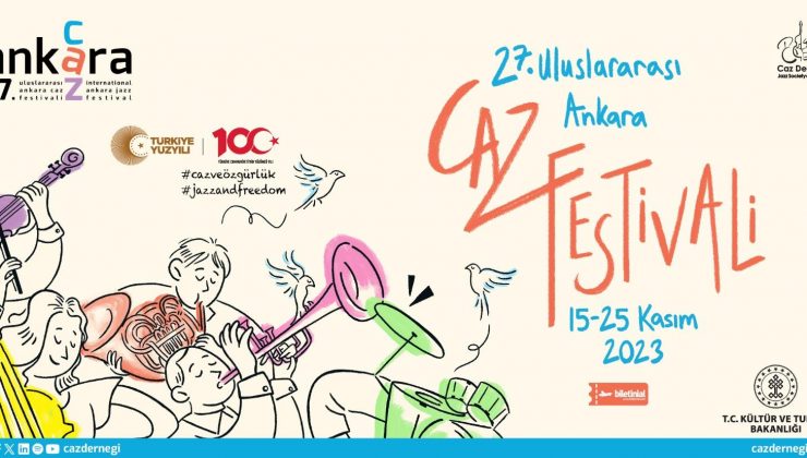“Uluslararası Ankara Caz Festivali” başlıyor.