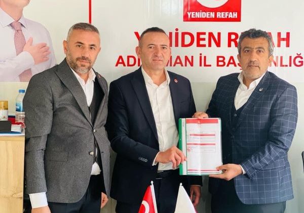 Av. Ali Yücel Yeniden Refah Partisi’nden Kahta Belediye Başkan Aday Adayı Oldu