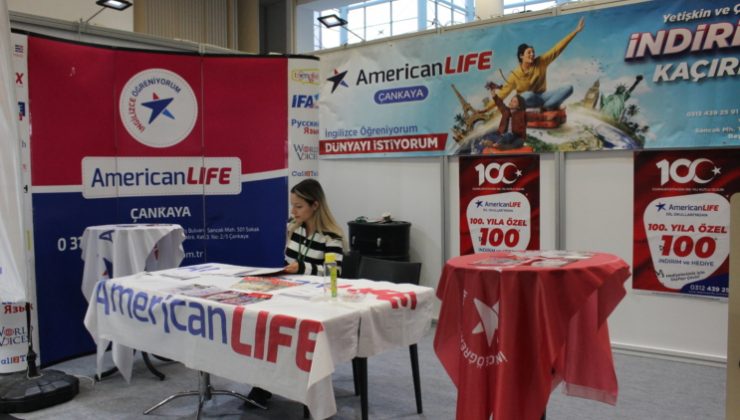 American Life, ATO Congresium’da düzenlenen Hayat Boyu Öğrenme ve Eğitim Fuarı’nda
