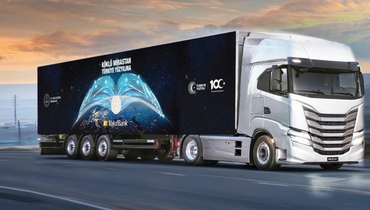 Gezici eğitim tırı, Türkiye yolculuğuna devam ediyor.