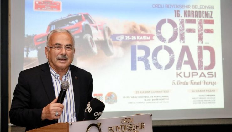 16. Karadeniz Off Road Kupası Ordu’da düzenlendi