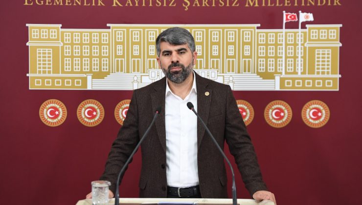 HÜDA PAR Milletvekili Dinç: “Gazze’de yaşanan soykırımdan daha büyük olan soykırım, bu vahşete sessiz kalmaktır”