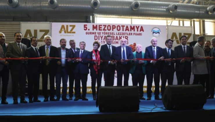 “5. Mezopotamya Gurme ve Yöresel Lezzetler Fuarı” Açıldı