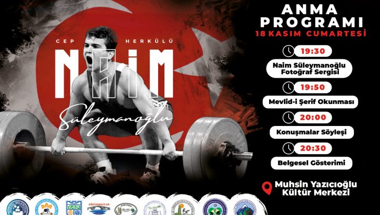 Naim Süleymanoğlu için Ulu Cami’de Mevlüt ve Anma programı