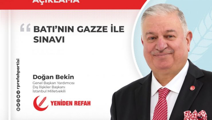 BATI’ NIN GAZZE İLE SINAVI