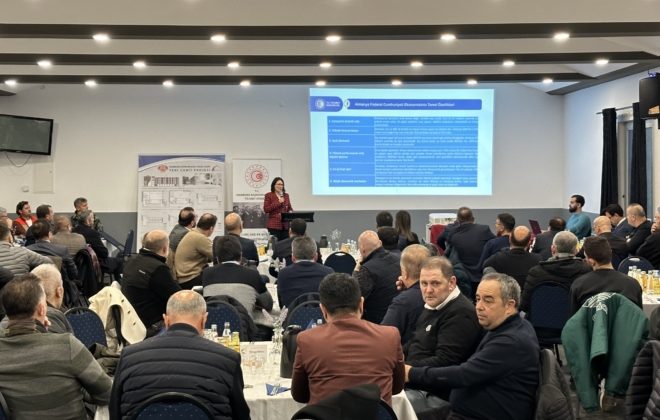 Trakya ve Hamburg’daki işadamları buluştu