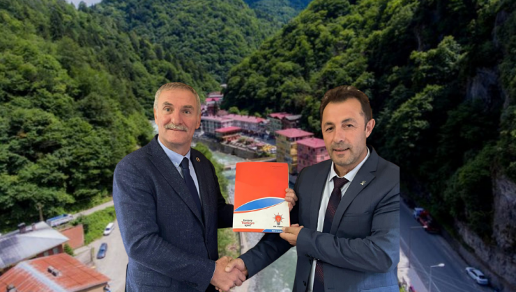 Arısoy, Çamlıhemşin’de AK Parti Belediye Başkan aday adayı oldu