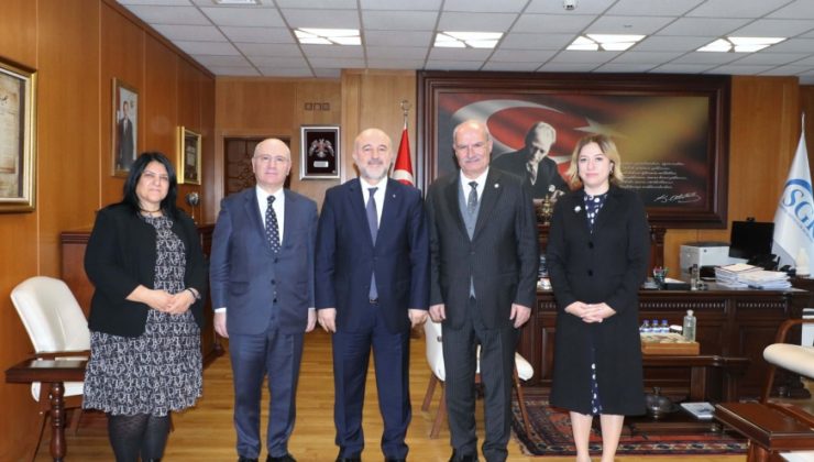 ATO Başkanı Baran, SGK Başkanı Kaya’yı ziyaret etti