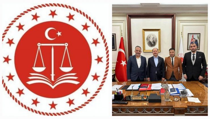 Barış Akbaba’dan Adalet Bakan Yardımcısı Ramazan Can’a Hayırlı Olsun  Ziyareti