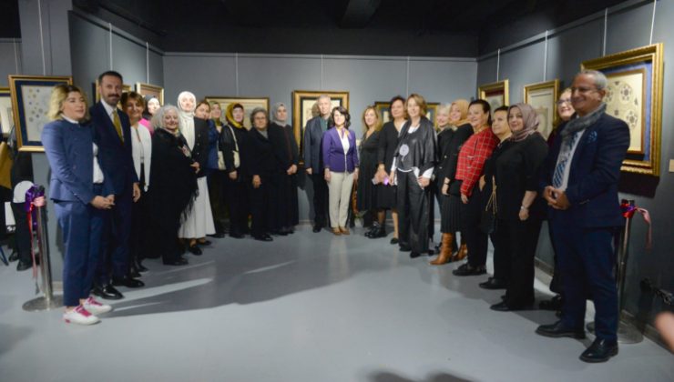 Ferhan Şenol ve Öğrencileri Tezhip Sergisi açılışı gerçekleşti 