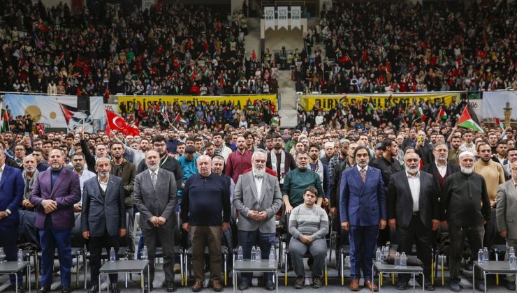 Diriliş Buluşmalarının 7’ncisi, Filistin için Bursa’da düzenlendi