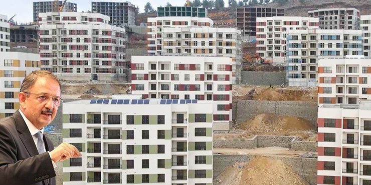 Bakan Özhaseki açıkladı; Deprem konutları teslim ediliyor