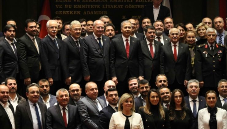 İçişleri Bakanı Ali Yerlikaya ATO Meclis Toplantısı’na katıldı