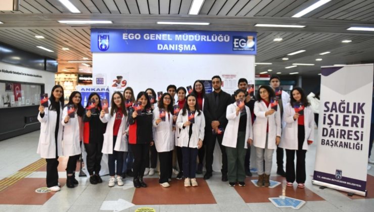 Ankara Belediyesi’nden AIDS konusunda farkındalık etkinliği