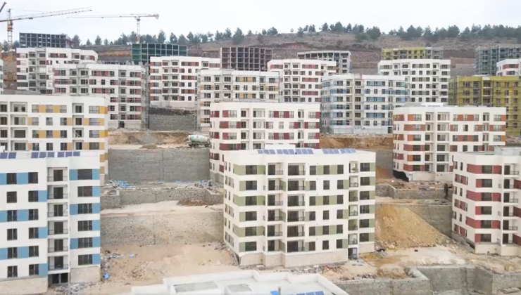 Aralık ayı sonuna kadar 1045 evi teslim edeceğiz