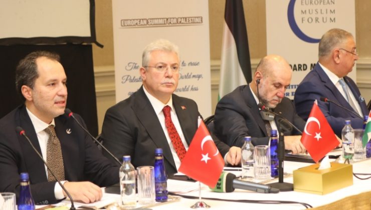 İstanbul’da ‘Filistin için Avrupa Zirvesi’ programı düzenleniyor