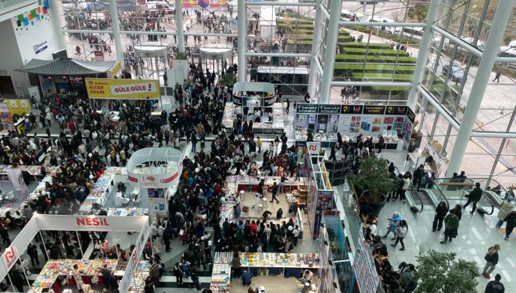 Ankara Kitap Fuarına yoğun ilgi