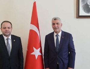 Vekil Koç, Ardahan’ın ticaret hacminin artırılması için Bakan Bolat’la görüştü