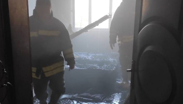 Elektrikli Battaniyeden Çıkan Yangın Maddi Hasara Neden Oldu