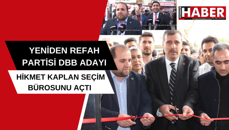 Kaplan: “Diyarbakır’da Siyasi Ahlak Sorunu Mevcuttur”