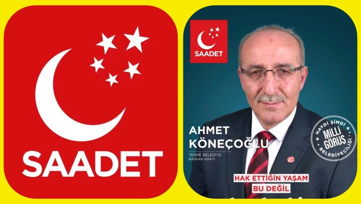 Ahmet Köneçoğlu “Terme’yi Hakettiği Noktaya Taşıyacağız”