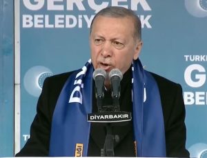 Cumhurbaşkanı Erdoğan Diyarbakır’da Konuşuyor:”Oy Oranları Üzerine Düşünmemiz Lazım”