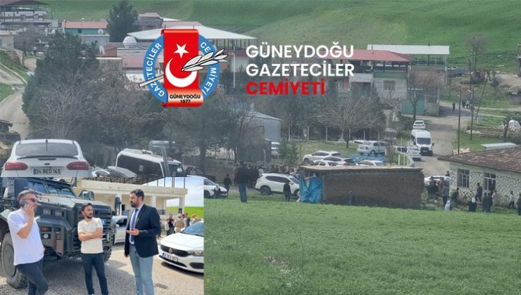 Diyarbakır’da Gazetecilere Saldırı