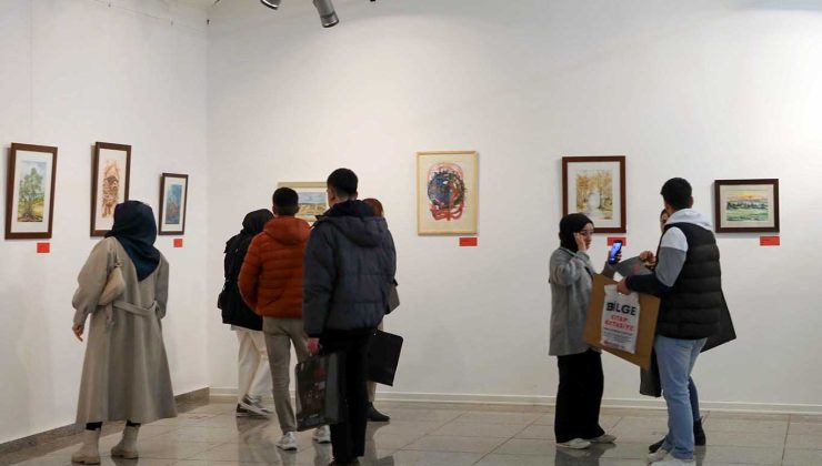 Suluboya Ressamları Sergisi Diyarbakır’da Açıldı