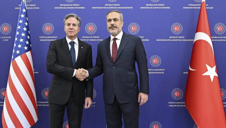 Bakan Fidan ABD’li Mevkidaşı Blinken ile Görüştü