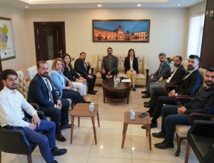 Diyarbakır Barosu, TMMOB ve TÜM BEL-SEN’den DBB Eş Başkanlarına Ziyaret