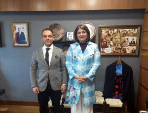 Gençlik Derneği Başkanı Yılmaz, Milletvekili Suna Kepolu’yu Ziyaret Etti