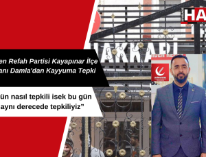 Yeniden Refah Partisi Kayapınar İlçe Başkanı Damla’dan Kayyuma Tepki