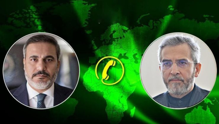 Dışişleri Bakanı Fidan İran Dışişleri Bakan Vekili Bagheri ile Görüştü