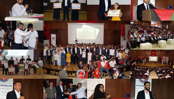 Diyarbakır’da Genç Memur-Sen ve Eğitim Bir-Sen’in Yarışma Ödül Töreni Düzenlendi