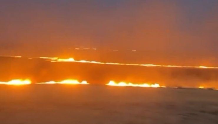 Diyarbakır’da Çıkan Anız Yangını Söndürüldü