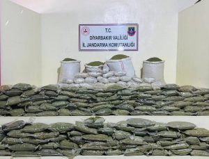 Diyarbakır’da 285 Kilogram Toz Esrar Ele Geçirildi