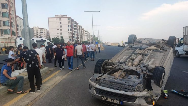 Diyarbakır’da Trafik Kazası: 2 Yaralı