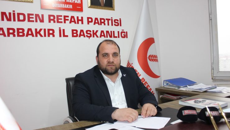 Yeniden Refah Partisi İl Başkanı Erdem: “Yetkilileri Göreve Davet Ediyoruz”