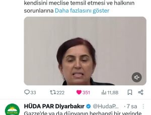 Sevilay Çelenk’in “Sapkınlık Savunmasına” HÜDA-PAR’ dan Tepki!