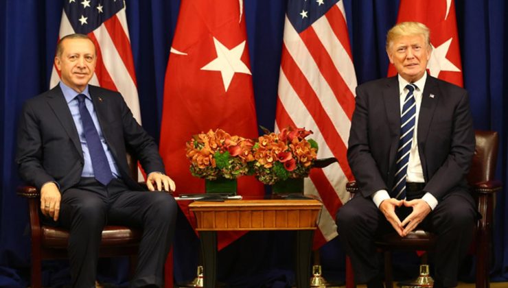Cumhurbaşkanı Erdoğan, Trump ile Görüştü