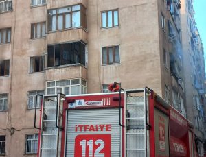 Apartman Dairesinde Çıkan Yangın Korkuttu