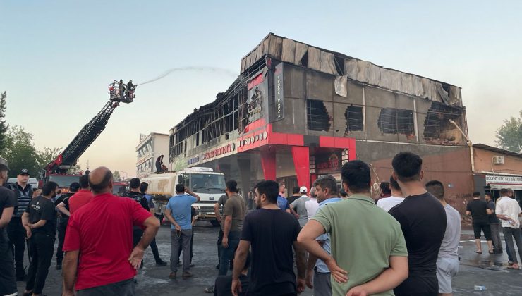 Diyarbakır Sanayisinde Çıkan Yangın Kontrol Altına Alındı