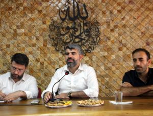 HÜDA PAR Mersin Milletvekili Faruk Dinç, Adana’da İş Adamlarıyla Buluştu